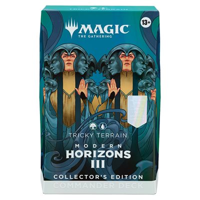 MTG : MODERN HORIZONS 3 - COLLECTOR COMMANDER DECK TRICKY TERRAIN | Boutique FDB