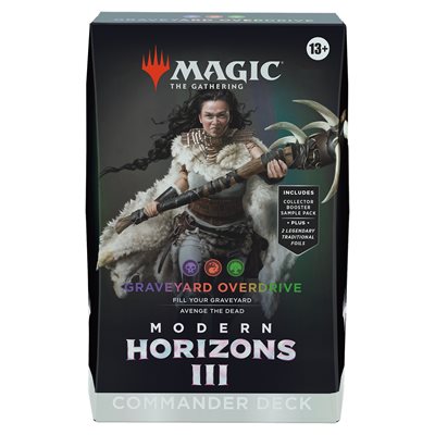 MTG : MODERN HORIZONS 3 - COMMANDER DECK GRAVEYARD OVERDRIVE | Boutique FDB