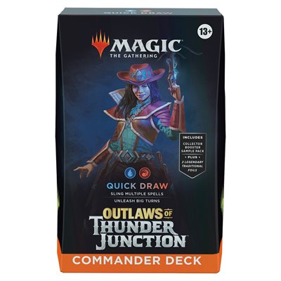 MTG : OUTLAWS OF THUNDER JUNCTION - COMMANDER DECK QUICK DRAW | Boutique FDB