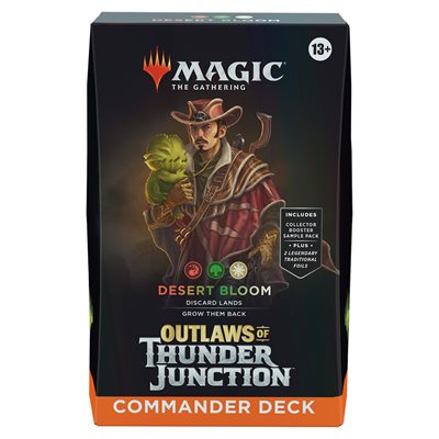 MTG : OUTLAWS OF THUNDER JUNCTION - COMMANDER DECK DESERT BLOOM | Boutique FDB