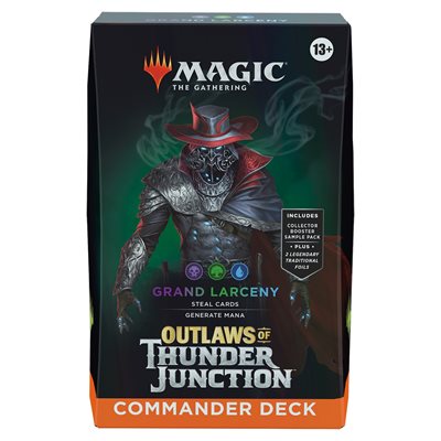 MTG : OUTLAWS OF THUNDER JUNCTION - COMMANDER DECK GRAND LARCENY | Boutique FDB