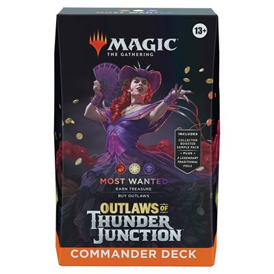 MTG : OUTLAWS OF THUNDER JUNCTION - COMMANDER DECK MOST WANTED | Boutique FDB