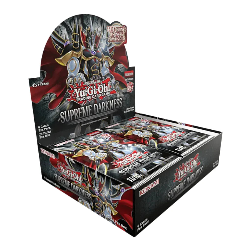 Yugioh: Supreme Darkness Booster Box | Boutique FDB