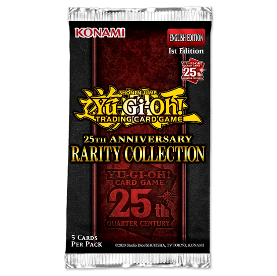 Yu-Gi-Oh! : 25th Anniversary Rarity Collection - Booster Pack | Boutique FDB