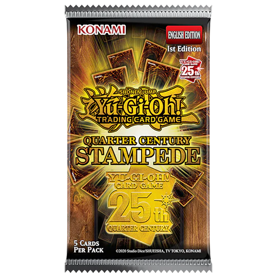 Yu-Gi-Oh! Quarter century Stampede Booster | Boutique FDB