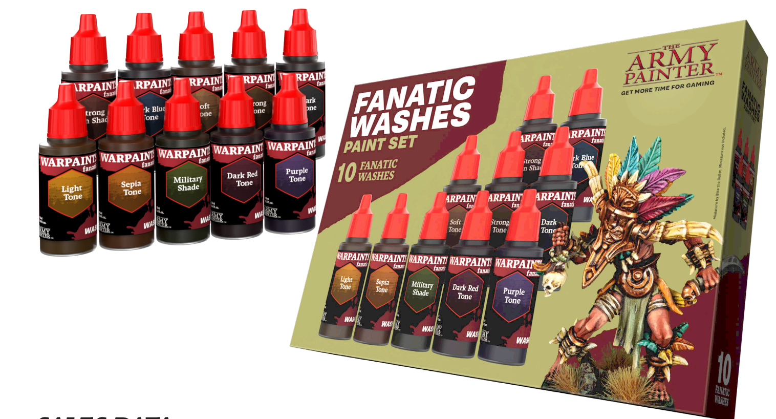 ARMY PAINTER: WARPAINT FANATIC SHADE - PAINT SET | Boutique FDB