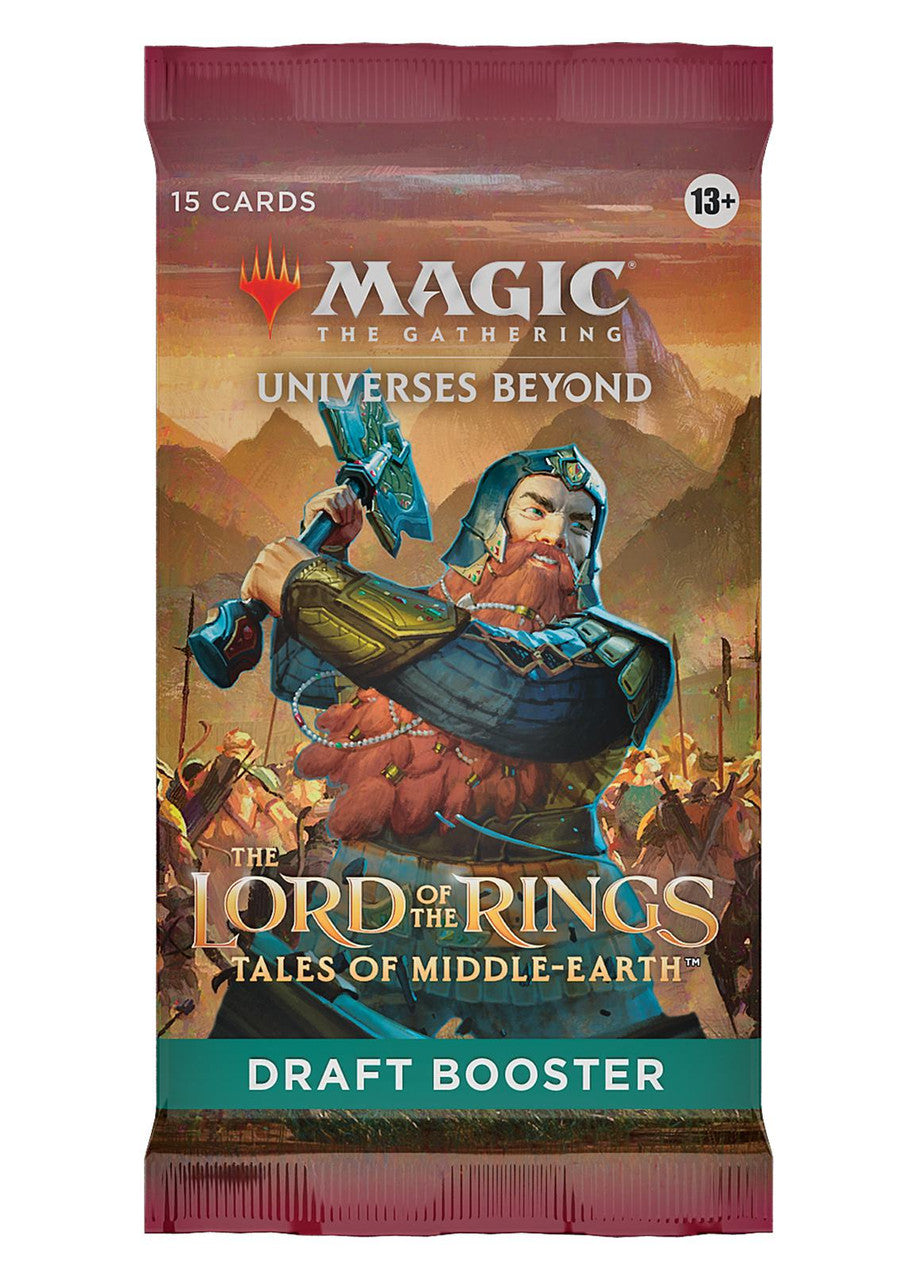 MTG : Lord of the Rings Tales of Middle-Earth - Draft Booster Boutique FDB MTG : Lord of the Rings Tales of Middle-Earth - Draft Booster Boutique FDB