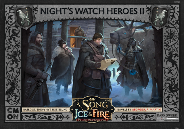 A Song of Ice and Fire : Night's Watch : Night's Watch Heroes 2 | Boutique FDB