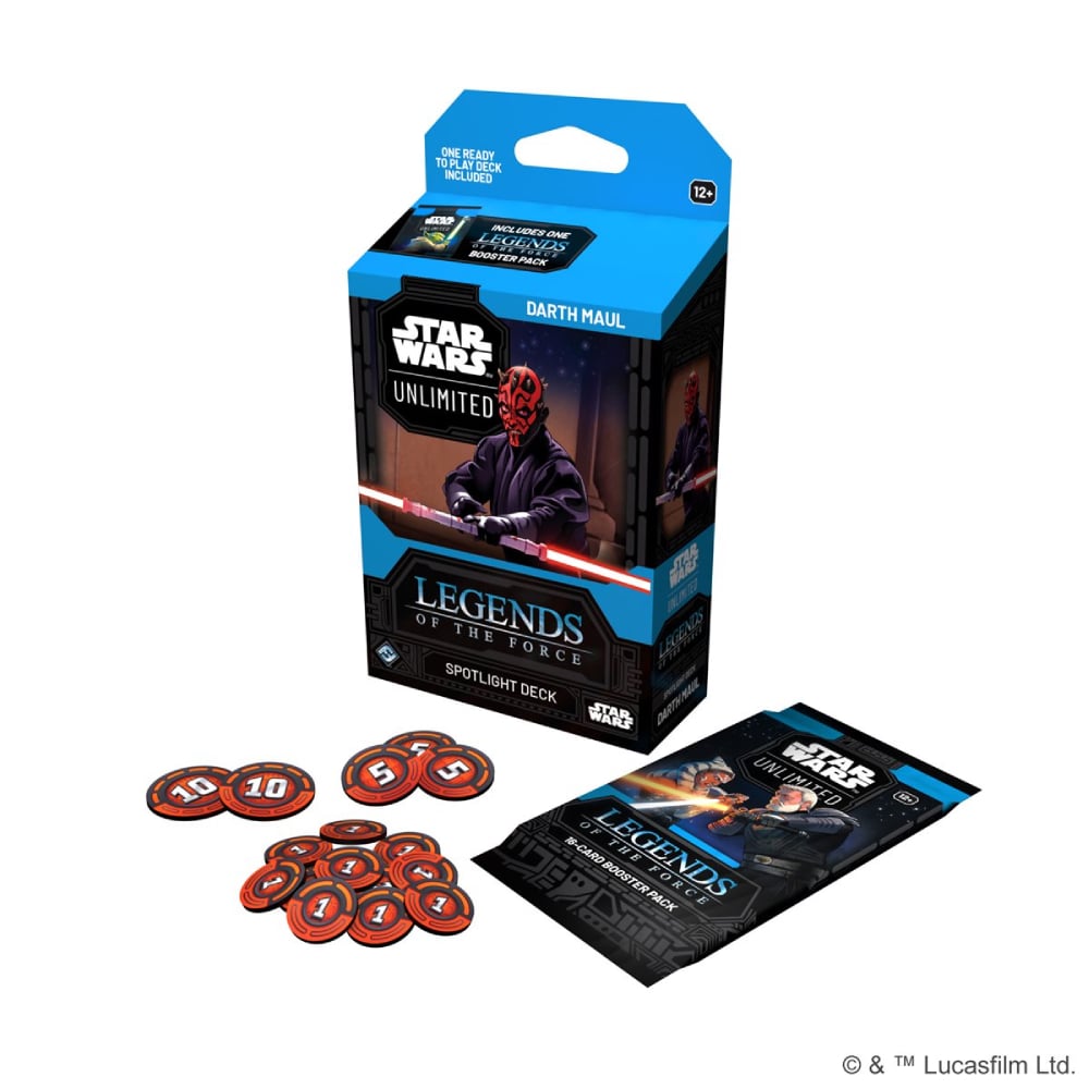 Star Wars Unlimited : Legends of the Force - Darth Maul deck | Boutique FDB