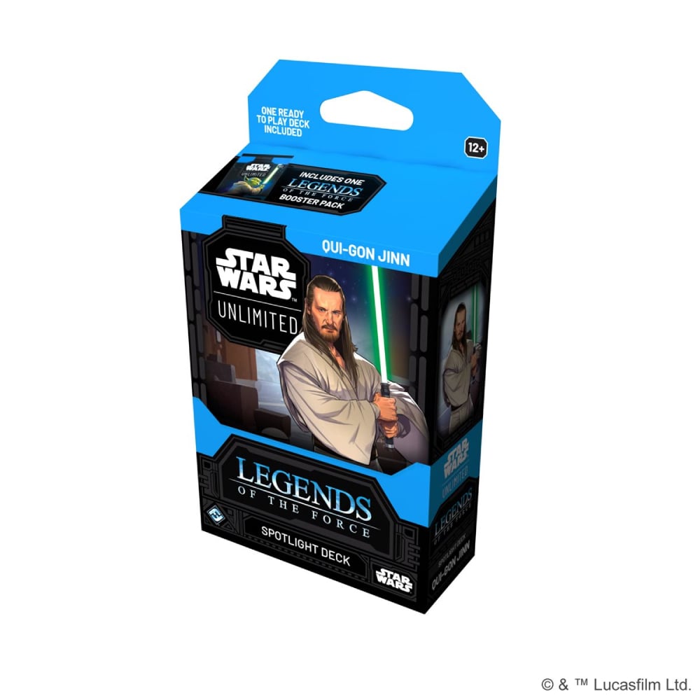 Star Wars Unlimited : Legends of the Force - Qui-Gon Jinn deck | Boutique FDB