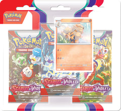 Pokemon: SV5 Scarlet & Violet 3pk Blister | Boutique FDB