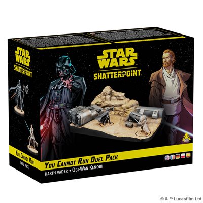 Star Wars Shatterpoint - You Cannot Run - Darth Vader & Obi-Wan Kenobi Duel Pack (July 7th) | Boutique FDB