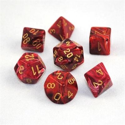 Vortex: 7Pc Burgundy / Gold | Boutique FDB