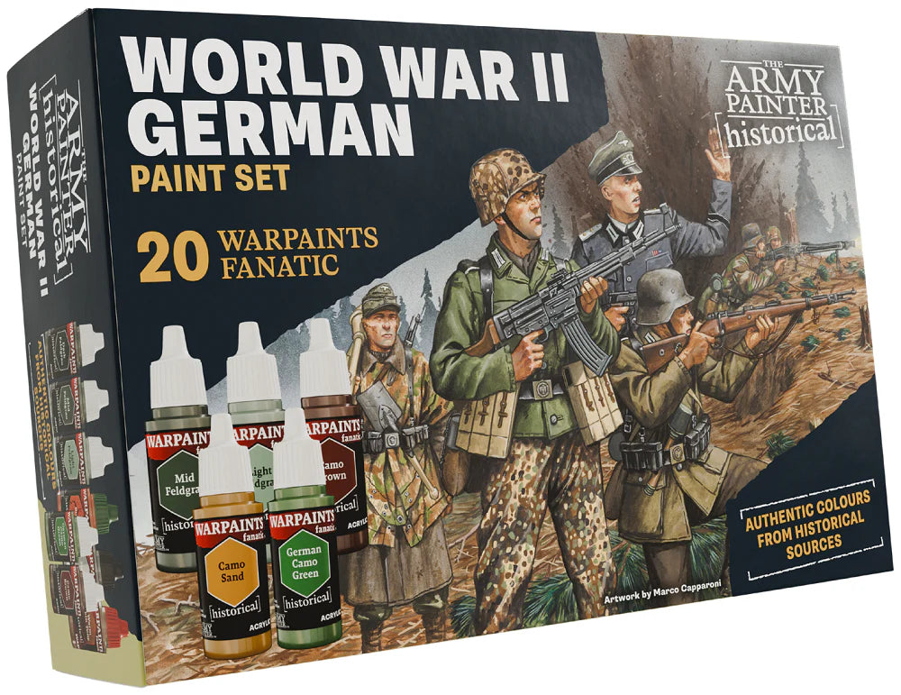 ARMY PAINTER: WORLD WAR 2 GERMAN PAINT SET | Boutique FDB