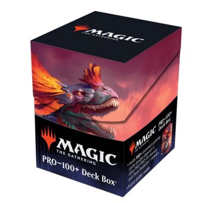MTG : Deck Box - Lost Caverns of Ixalan - Pantlaza, Sun-Favored | Boutique FDB