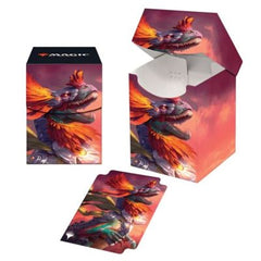 MTG : Deck Box - Lost Caverns of Ixalan - Pantlaza, Sun-Favored | Boutique FDB