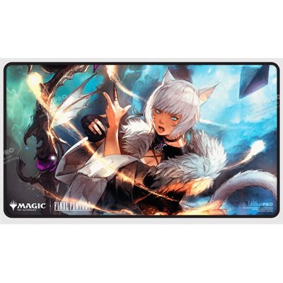 Playmat: Stitched (Black): Magic: The Gathering - Final Fantasy: Y'shtola Rhul | Boutique FDB
