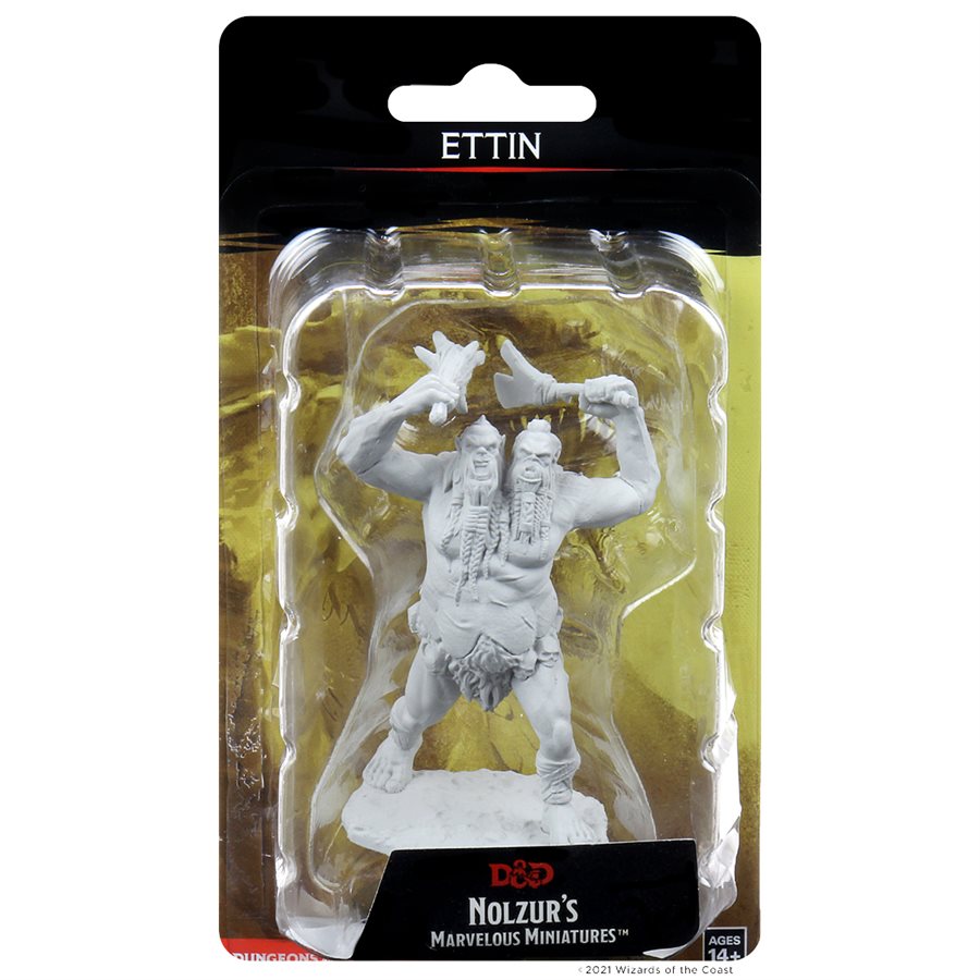 D&D Nolzur's Marvelous Unpainted Miniatures: Wave 12.5: Ettin | Boutique FDB
