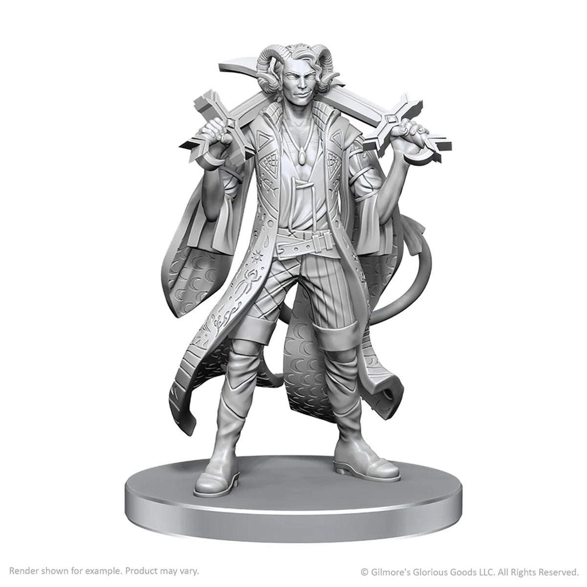 Critical Role Unpainted Miniatures: Wave 26: Mollymauk Tealeaf & Caduceus Clay | Boutique FDB