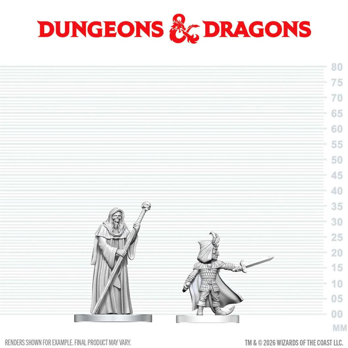 D&D Nolzur's Marvelous Miniatures: Cultist of Bhaal & Cultist of Myrkul | Boutique FDB
