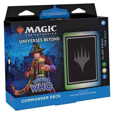 MTG : Dr Who - Commander Deck - Blast from the Past | Boutique FDB