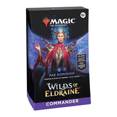 MTG : Wilds of Eldraine - Commander - Fae Dominion | Boutique FDB
