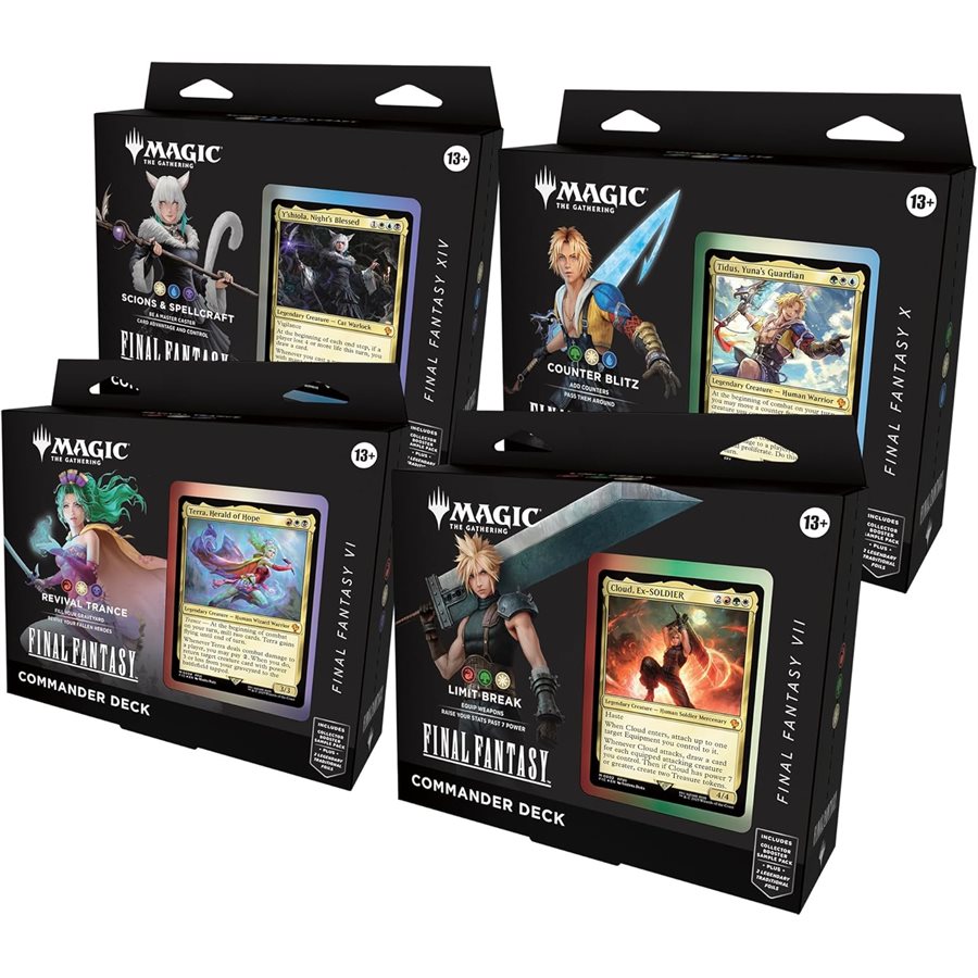 MTG : Final Fantasy - Commander Decks ^ Jun 13 | Boutique FDB