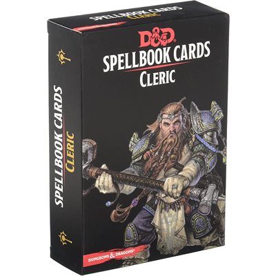 Dungeons and Dragons : Spellbook Cards - Cleric | Boutique FDB