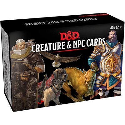 Dungeons and Dragons : Spellbook Cards - Creature & NPC | Boutique FDB