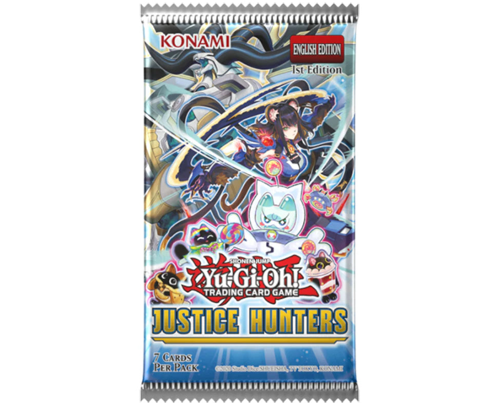 YGO  Justice Hunters 1st Edition Booster | Boutique FDB