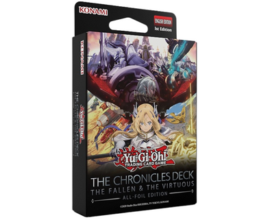 Yugioh THE CHRONICLES DECK: The Fallen & The Virtuous | Boutique FDB