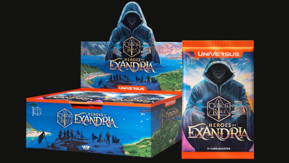 heroes of exandria booster box TCG highly recommended Universus Critical Role Heroes