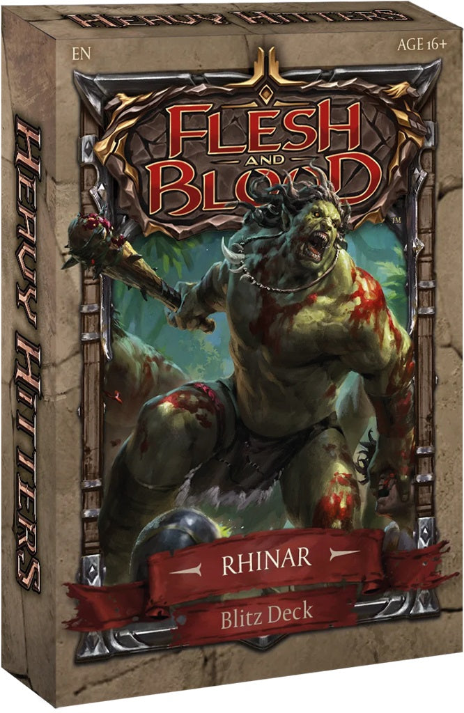 Flesh and Blood : Heavy Hitters - Rhinar | Boutique FDB