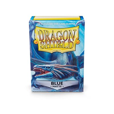 Dragon Shield Matte Sleeves - Blue (100) | Boutique FDB