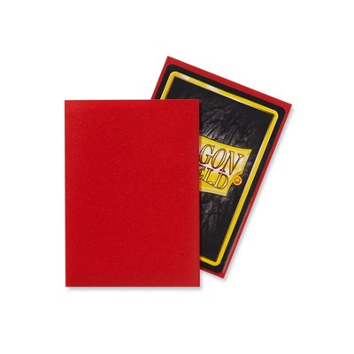 Dragon Shield Matte Sleeves - Crimson (100) | Boutique FDB