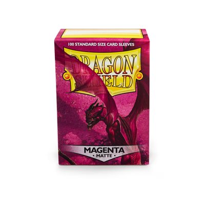 Dragon Shield Matte Sleeves - Magenta (100) | Boutique FDB