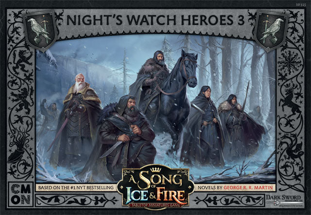 A Song of Ice and Fire : Night's Watch: Night's Watch Heroes 3 | Boutique FDB