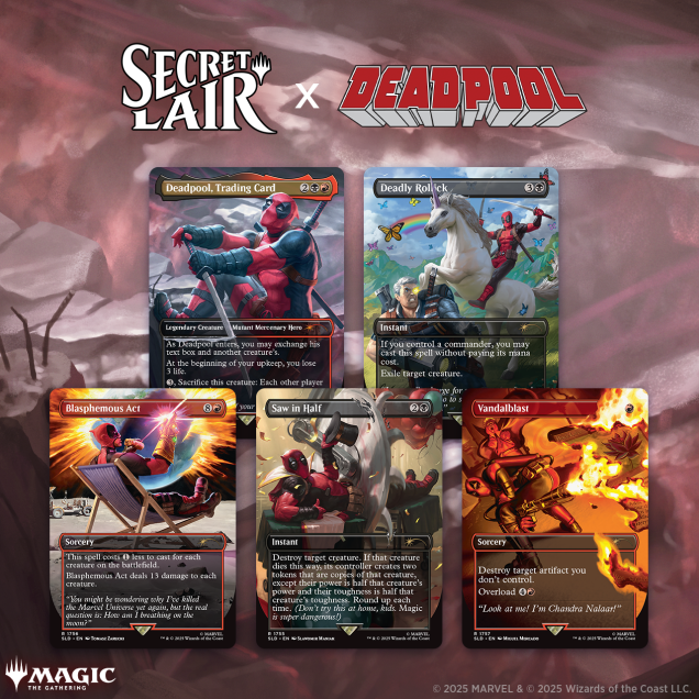 Secret Lair - DEADPOOL | Boutique FDB