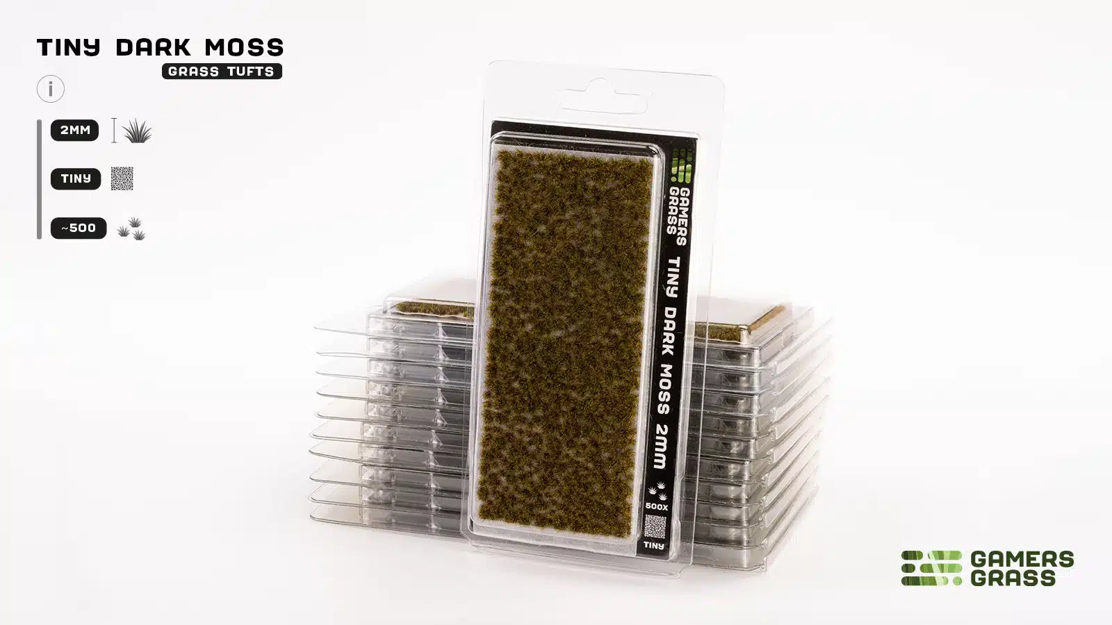 GAMERSGRASS: DARK MOSS - TINY TUFTS - 2MM | Boutique FDB