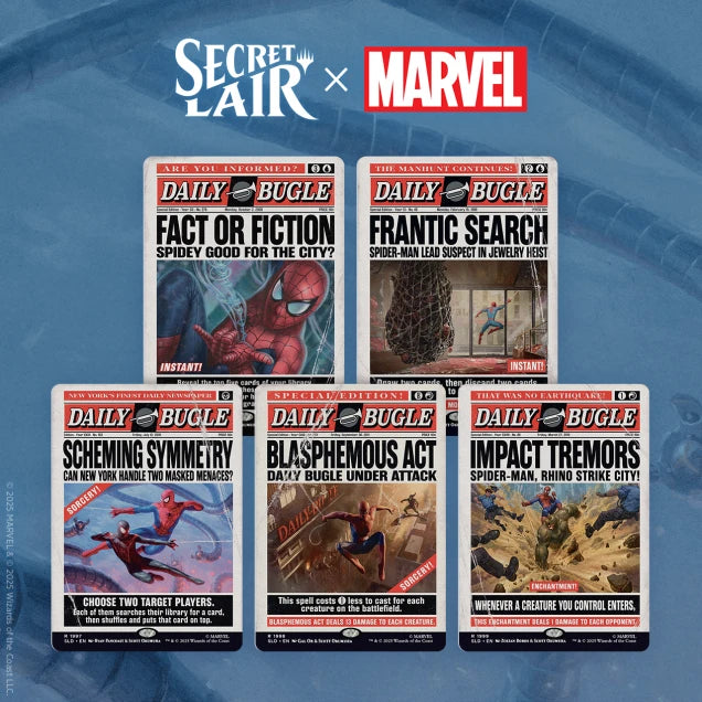 Secret Lair x Marvel's Spider-Man: Daily Bugle Breaking News - Foil | Boutique FDB