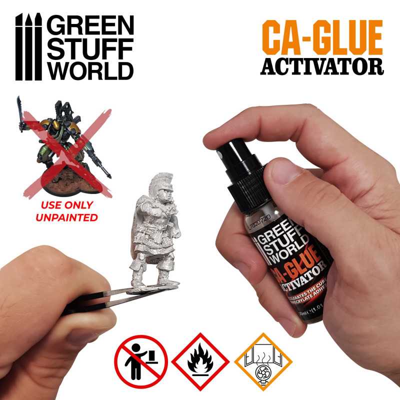 Green Stuff World : Cyanoacrylate Glue Activator (30ml) | Boutique FDB