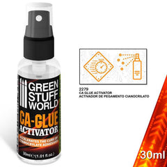 Green Stuff World : Cyanoacrylate Glue Activator (30ml) | Boutique FDB