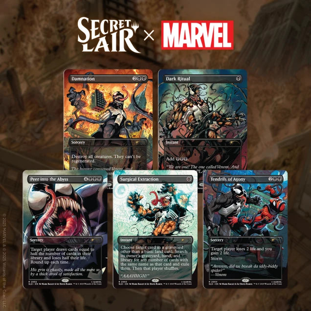 Secret Lair x Marvel's Spider-Man: Venom Unleashed (Colors) Foil | Boutique FDB