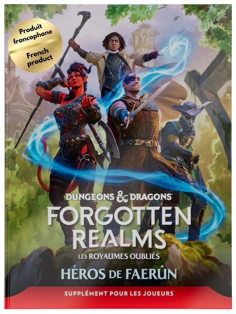 DND JDR Les Royaumes Oubliés - Héros de Faerûn (FR) | Boutique FDB