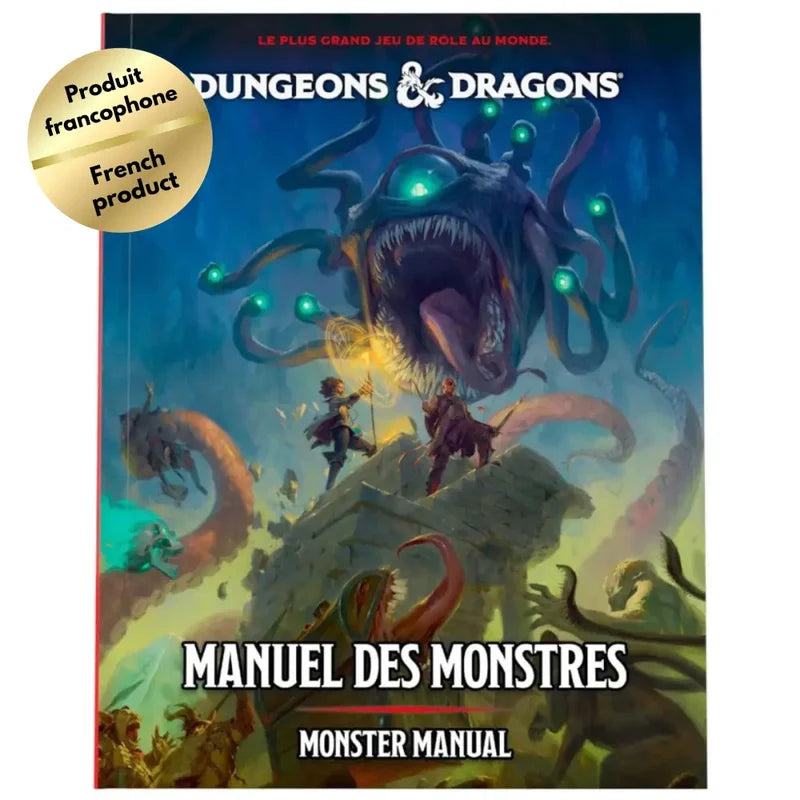 DND RPG 2024 Manuel Des Monstres (FR) | Boutique FDB