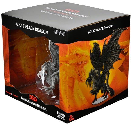DND UNPAINTED MINIS ADULT BLACK DRAGON | Boutique FDB