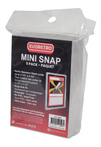 EVORETRO Mini Snap 5 Pack | Boutique FDB