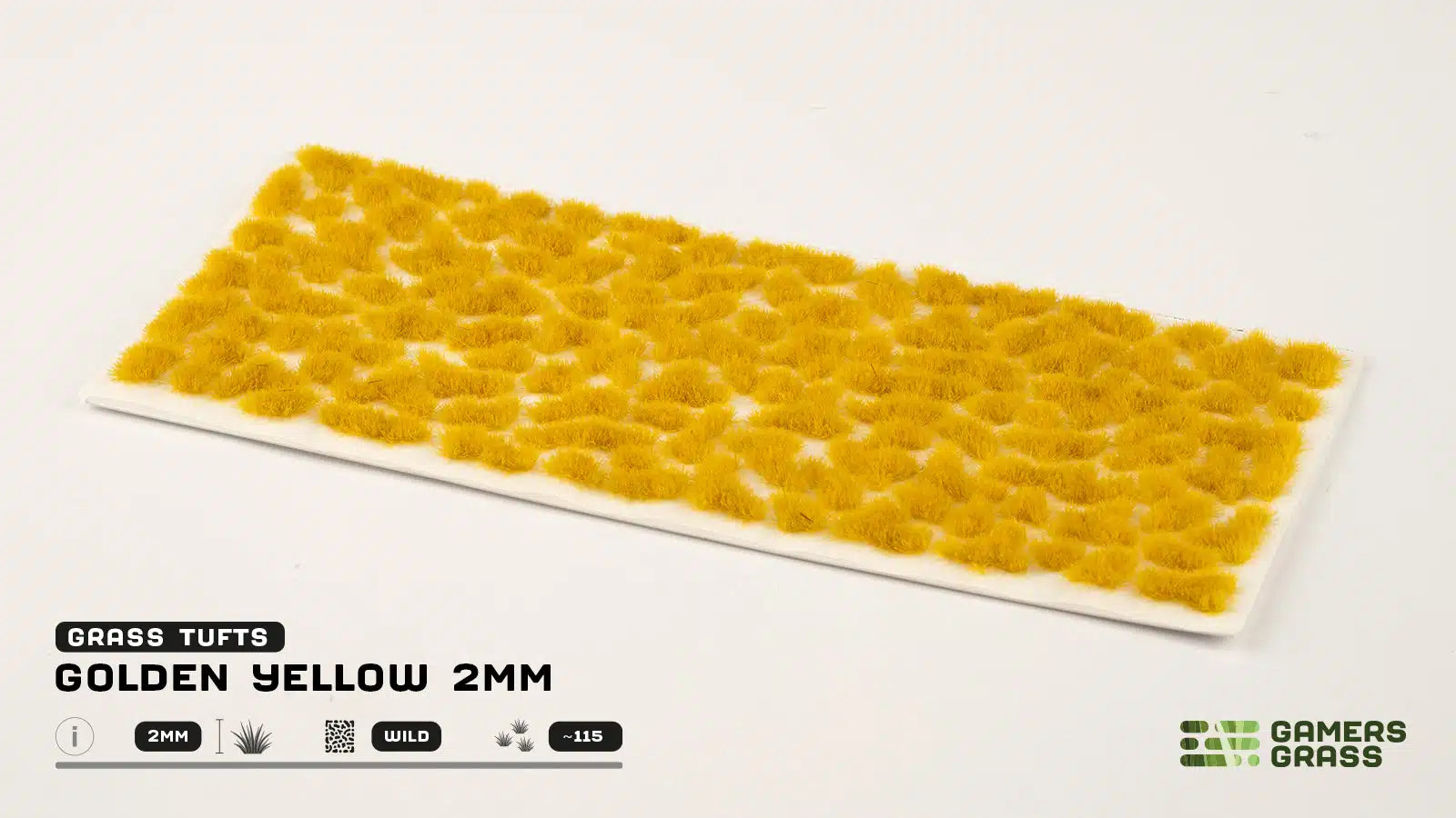 GAMERSGRASS: GOLDEN YELLOW - WILD TUFTS - 2MM | Boutique FDB