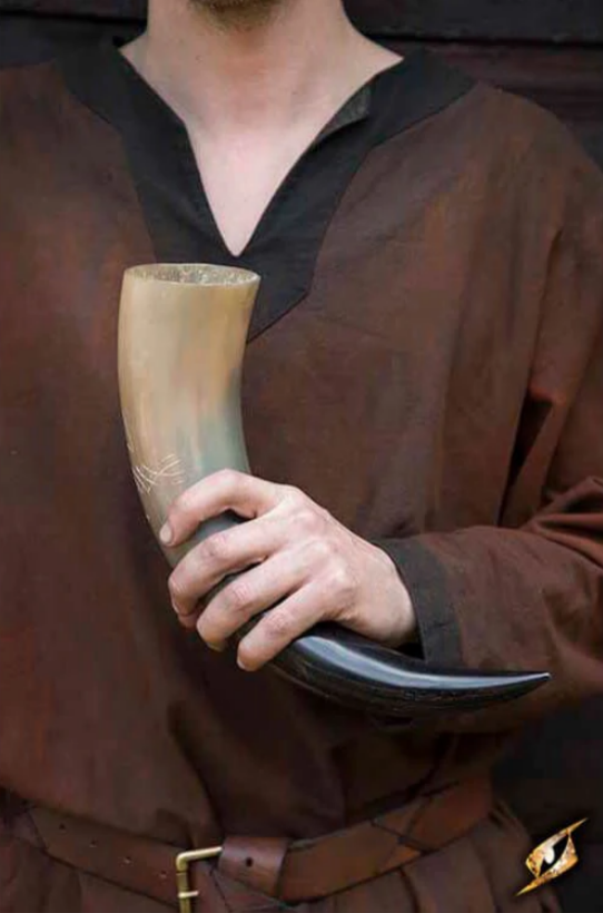 Epic Armoury : Druid Drinking Horn - Light - 500ml | Boutique FDB