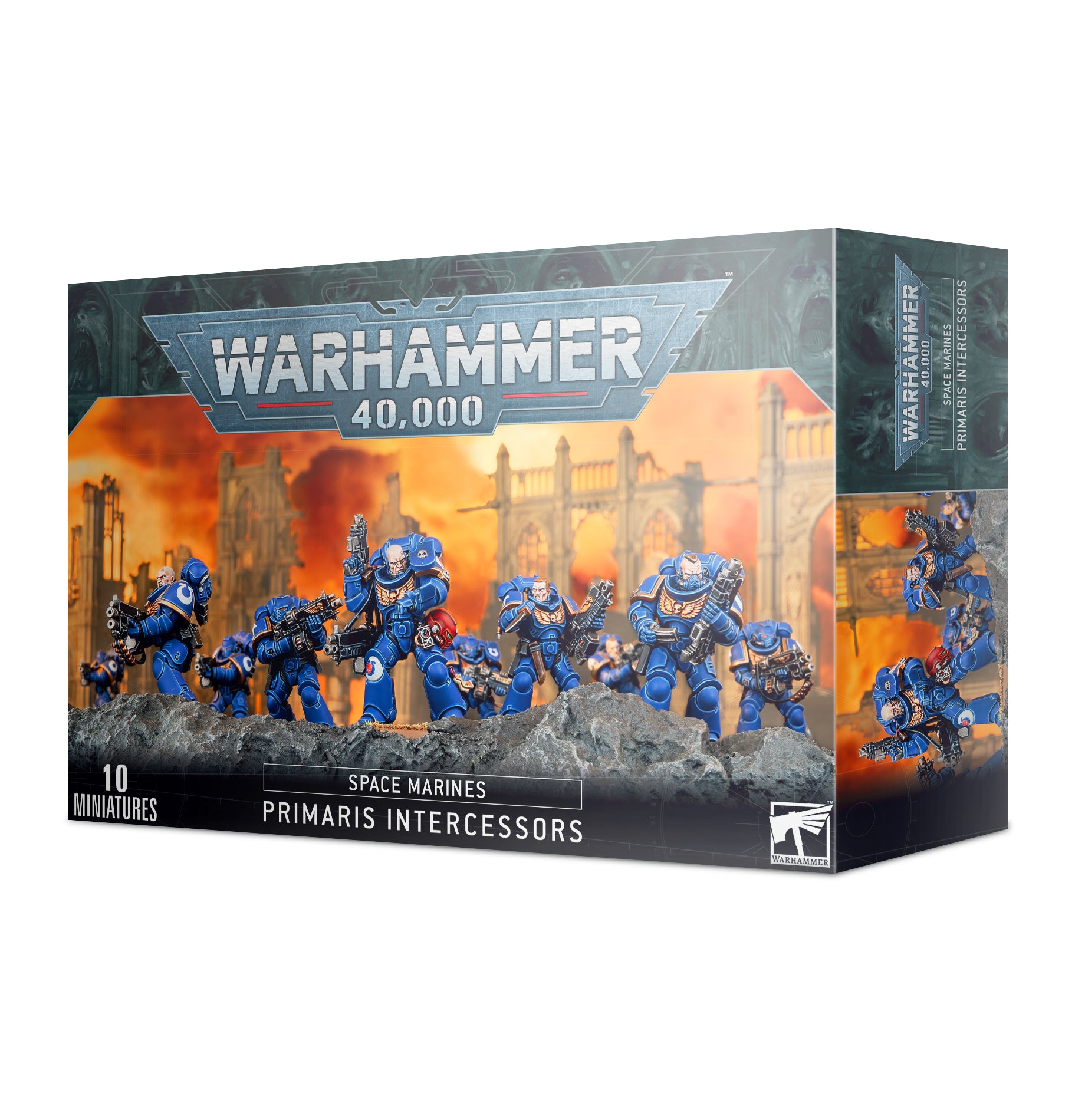 WARHAMMER 40K: SPACE MARINES - PRIMARIS INTERCESSORS | Boutique FDB